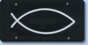 This page features Custom Auto Tags and Personalized License Plates with Religious themes. Click here to see the full display.